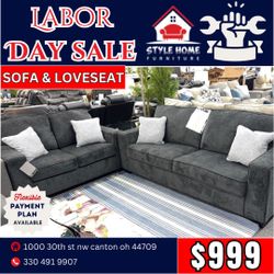 Sofa and Loveseat $999