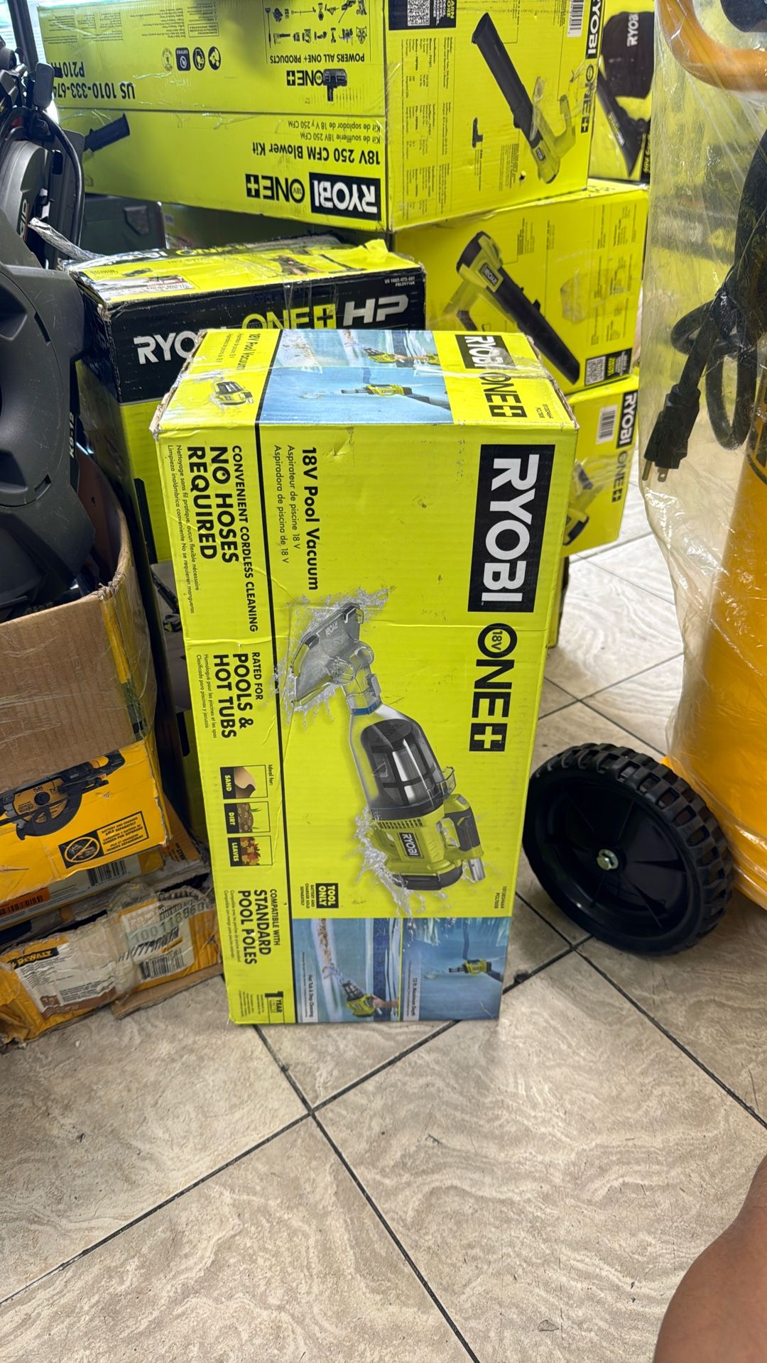 Ryobi 18v Pool Vacuum