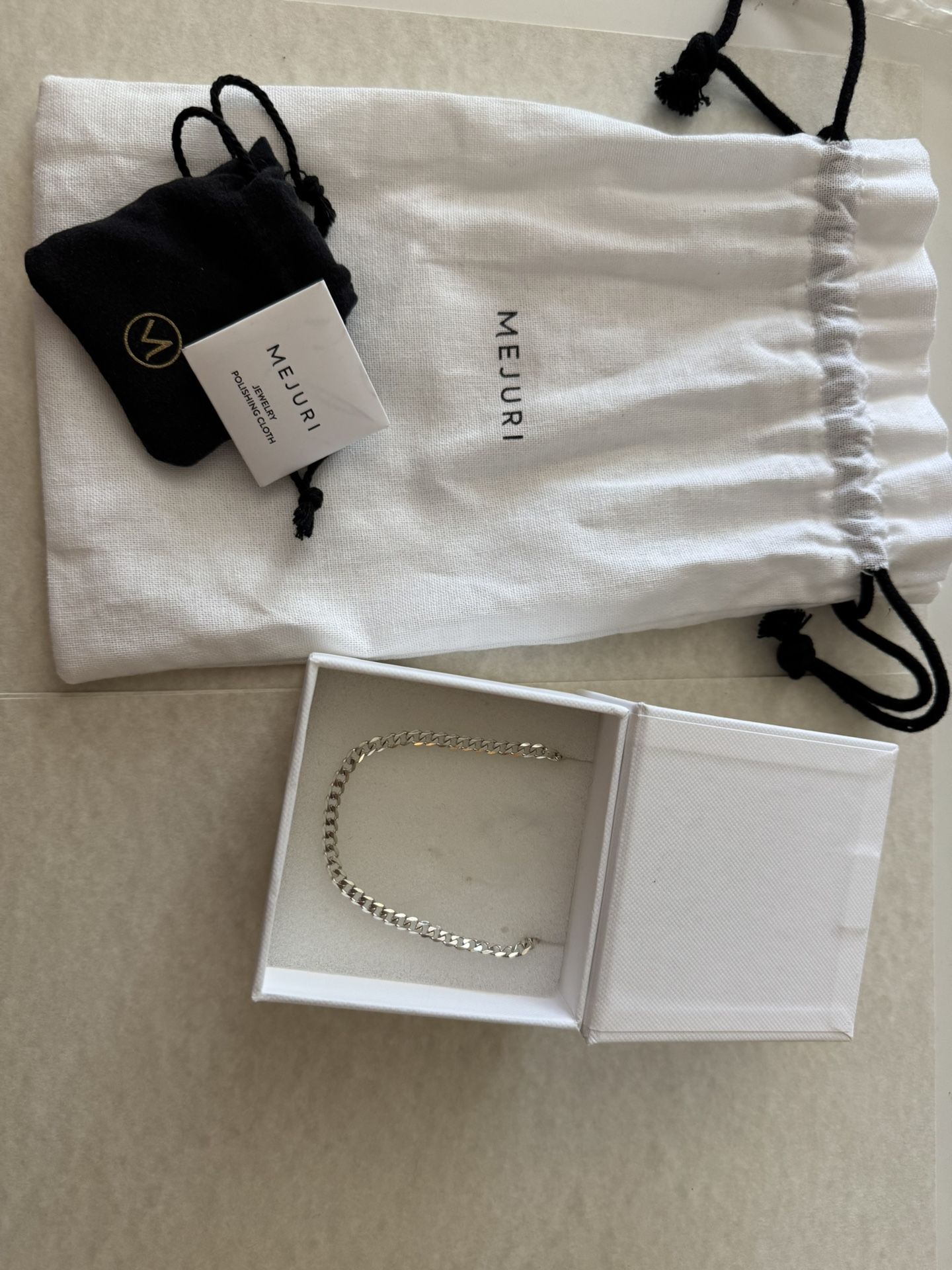 Mejuri 16” Silver Chain