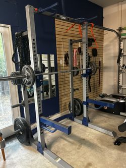 Squat Rack - Half rack - Weight Set