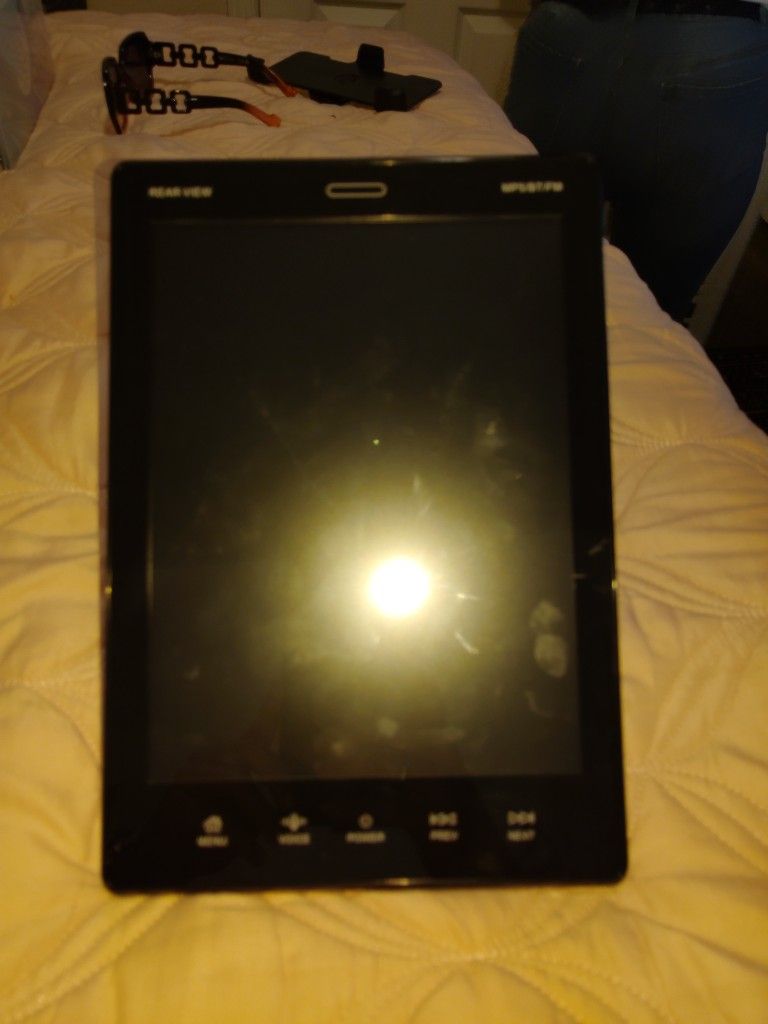 In Stereo Car Tablet With Rear View