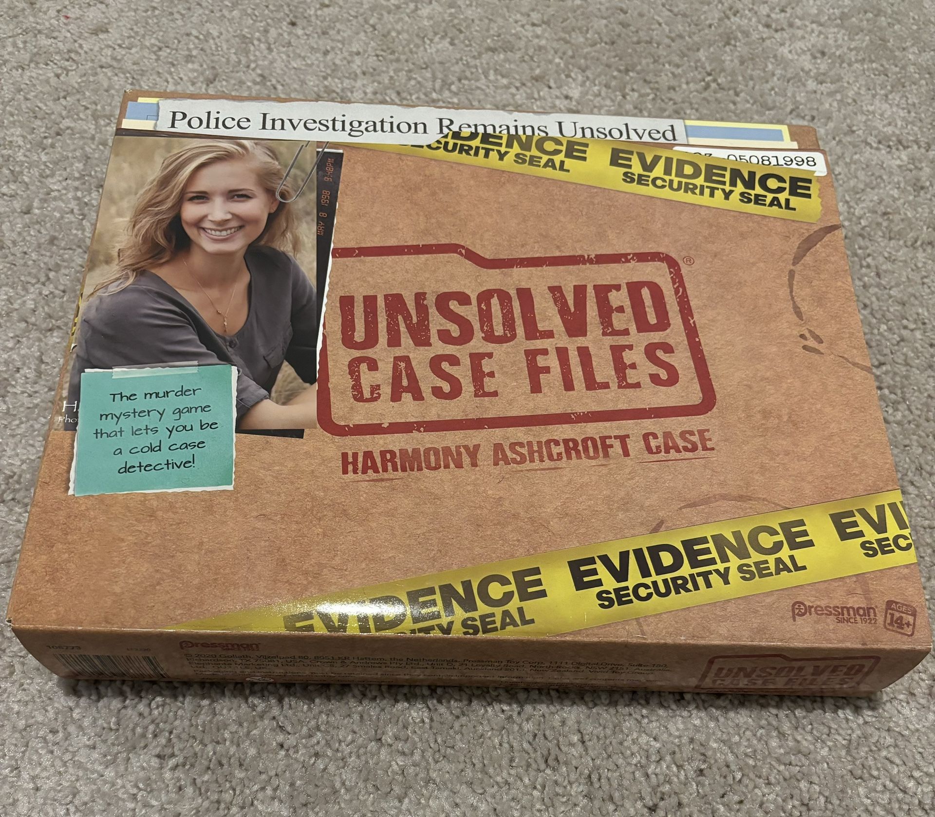 Unsolved Case Files Harmony Ashcroft Case
