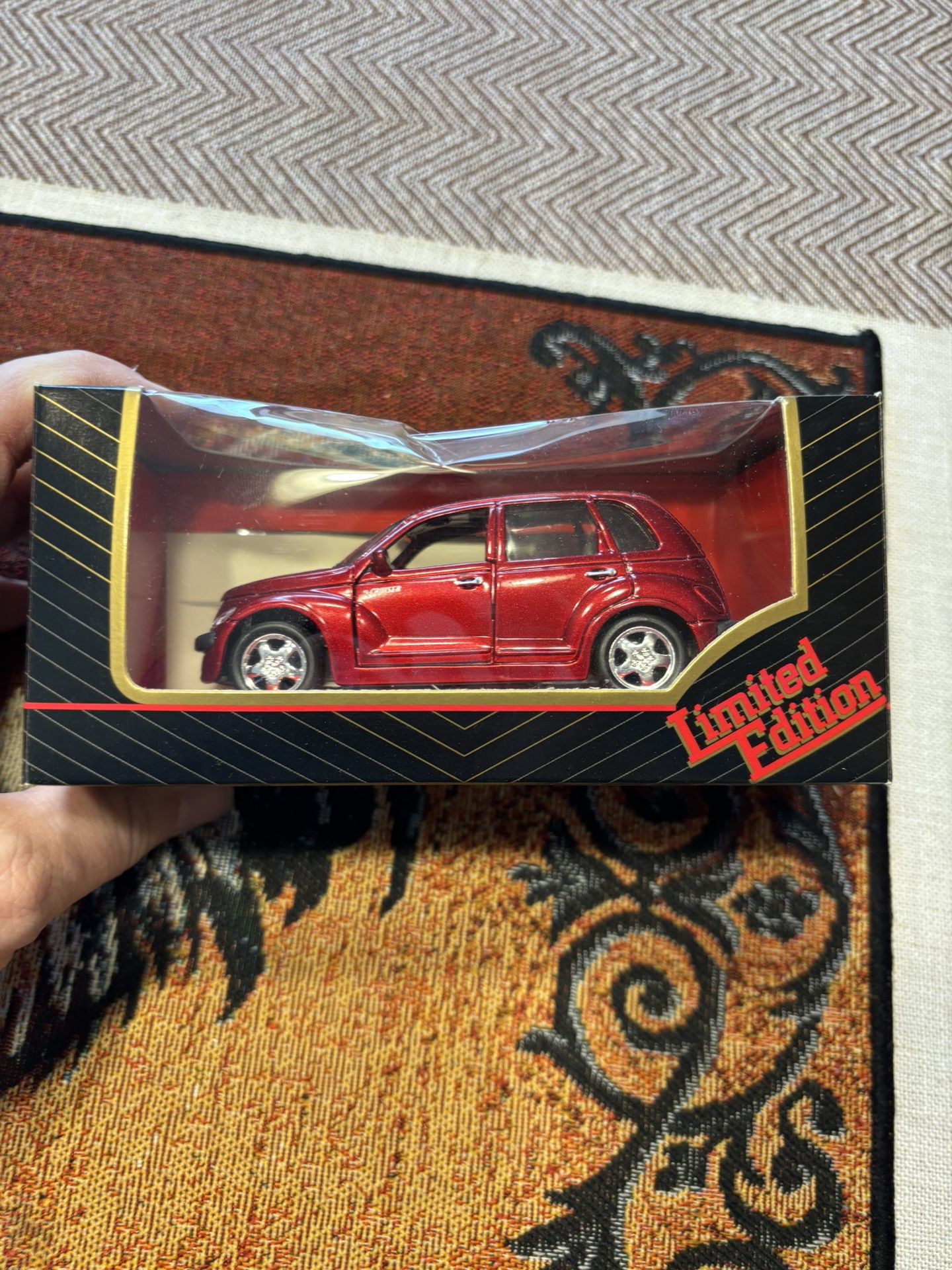 Chrysler PT Cruiser Limited Edition Red Die Cast With Certificate