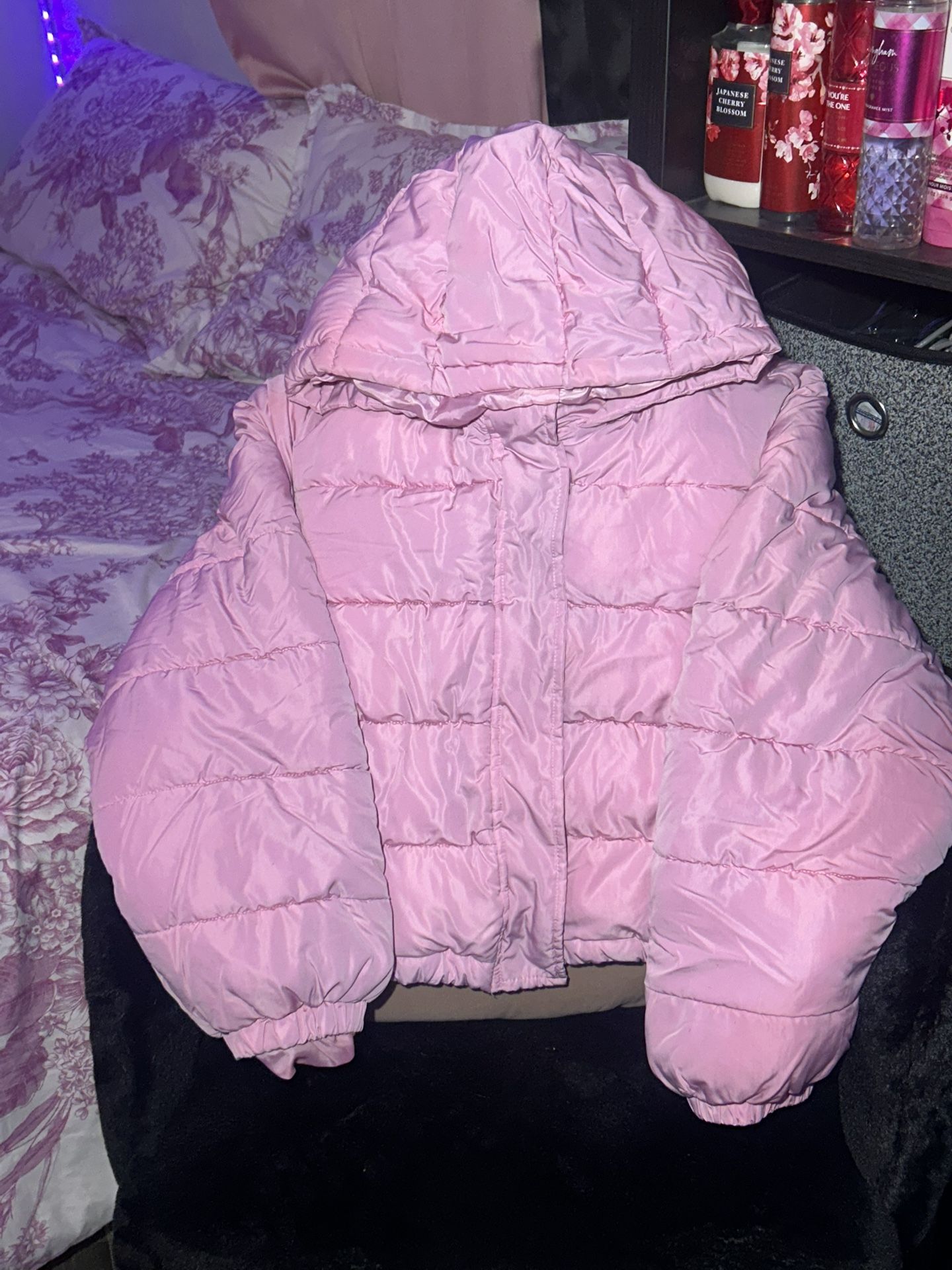 Pink Puffy Jacket