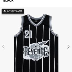 REVENGE BASKETBALL JERSEY STLYE 