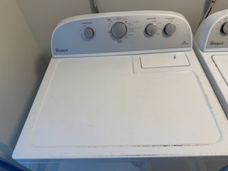 Whirlpool Electric Dryer and Washer Set