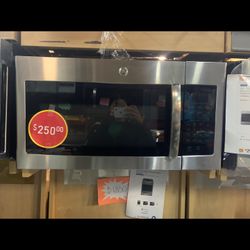 GE - 30” Over-The-Range Microwave 