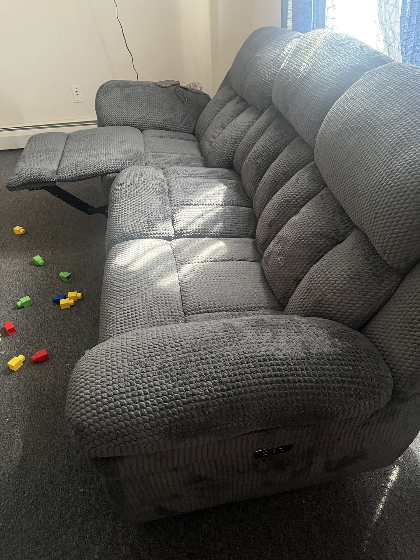 Nice Gray Couches Only Used 4 Months
