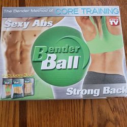 New Bender Ball Core Training Set