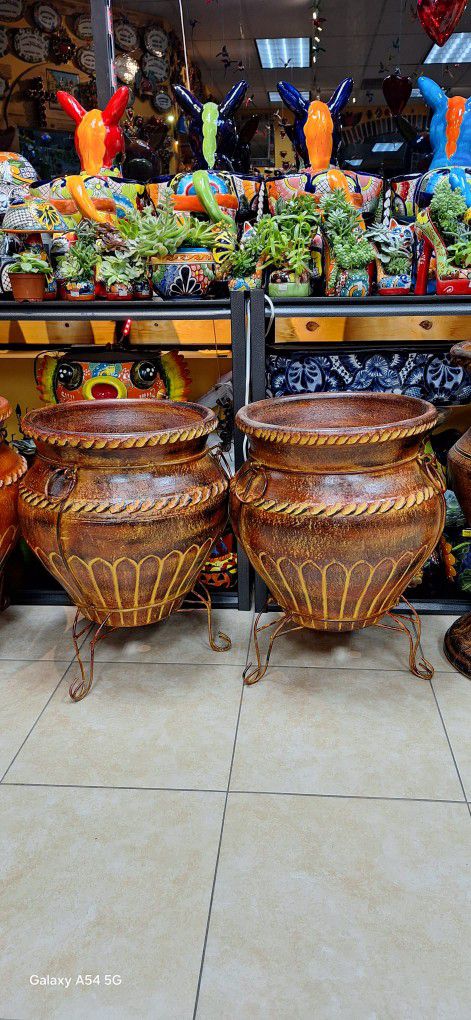 💥XL Clay Pot 💥Talavera & Clay Pottery 12031 Firestone Blvd Norwalk CA Open Every Day From 9am To 7pm 💥🪴