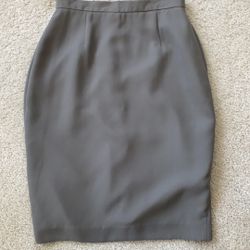 Olive/ army/ Sage Green Pencil Skirt