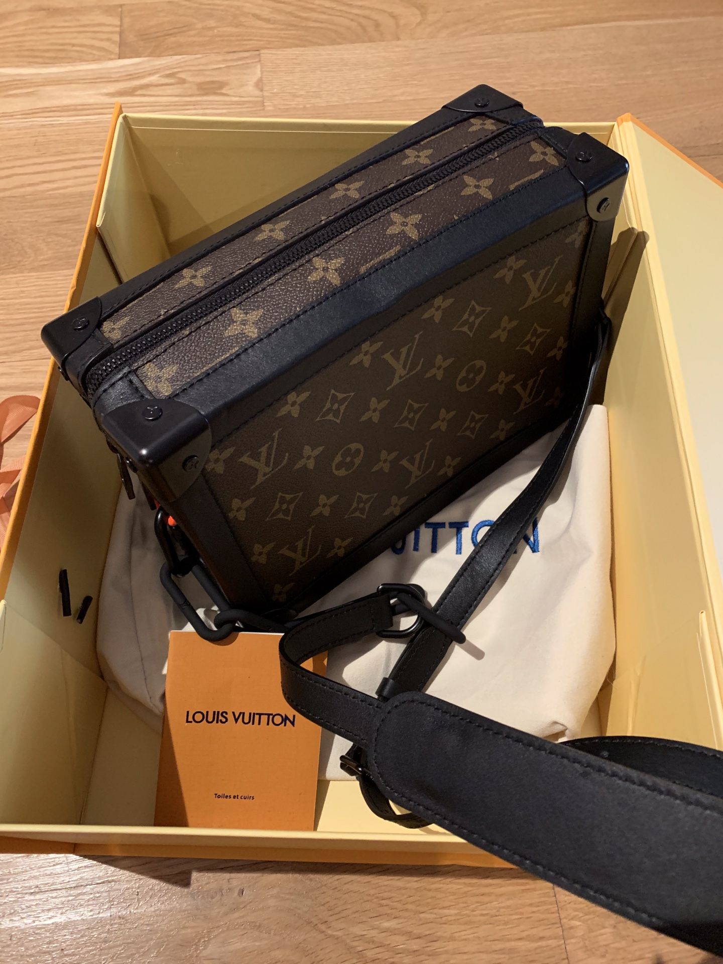 Authentic Louis Vuitton soft trunk bag virgil X