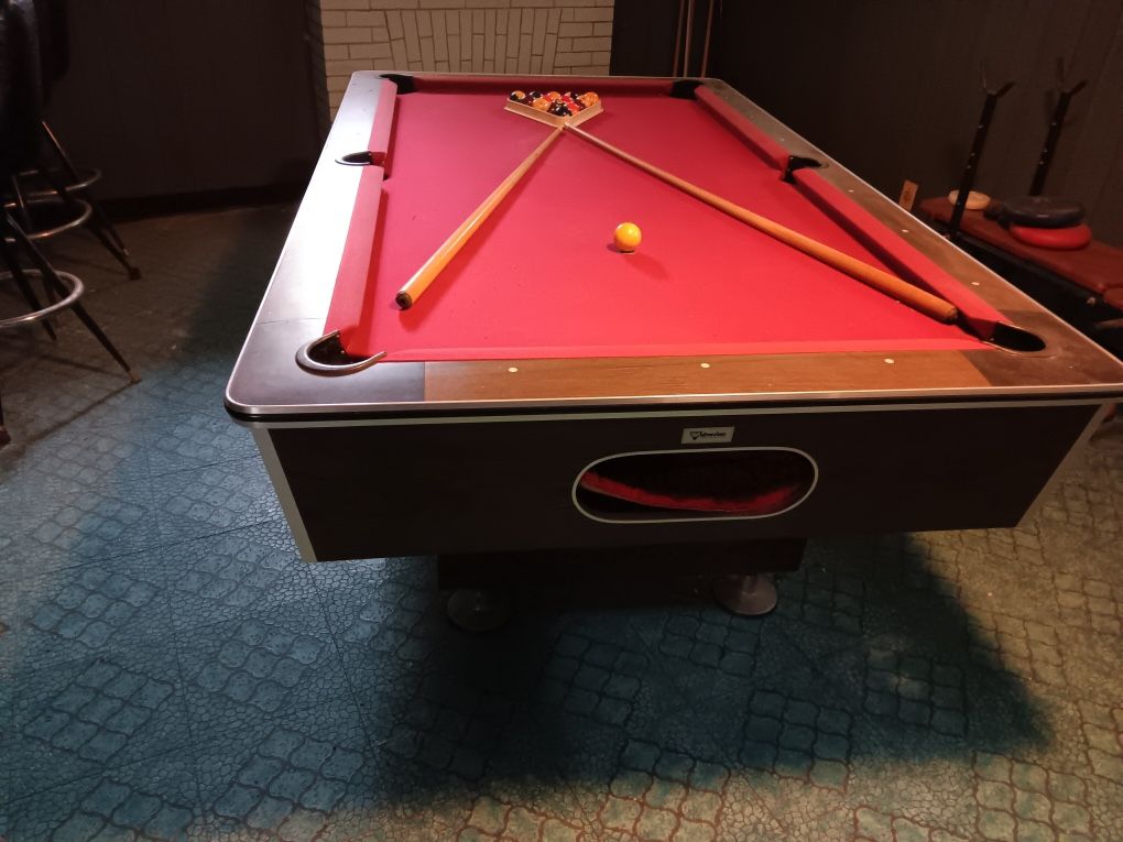 Vintage Pool Table