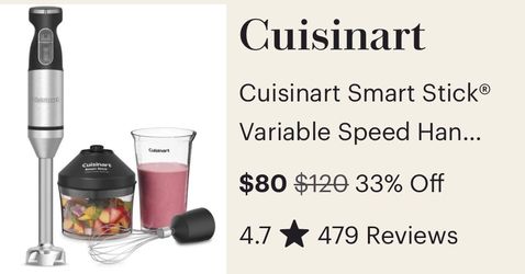 Cuisinart Stick Blender/Processor