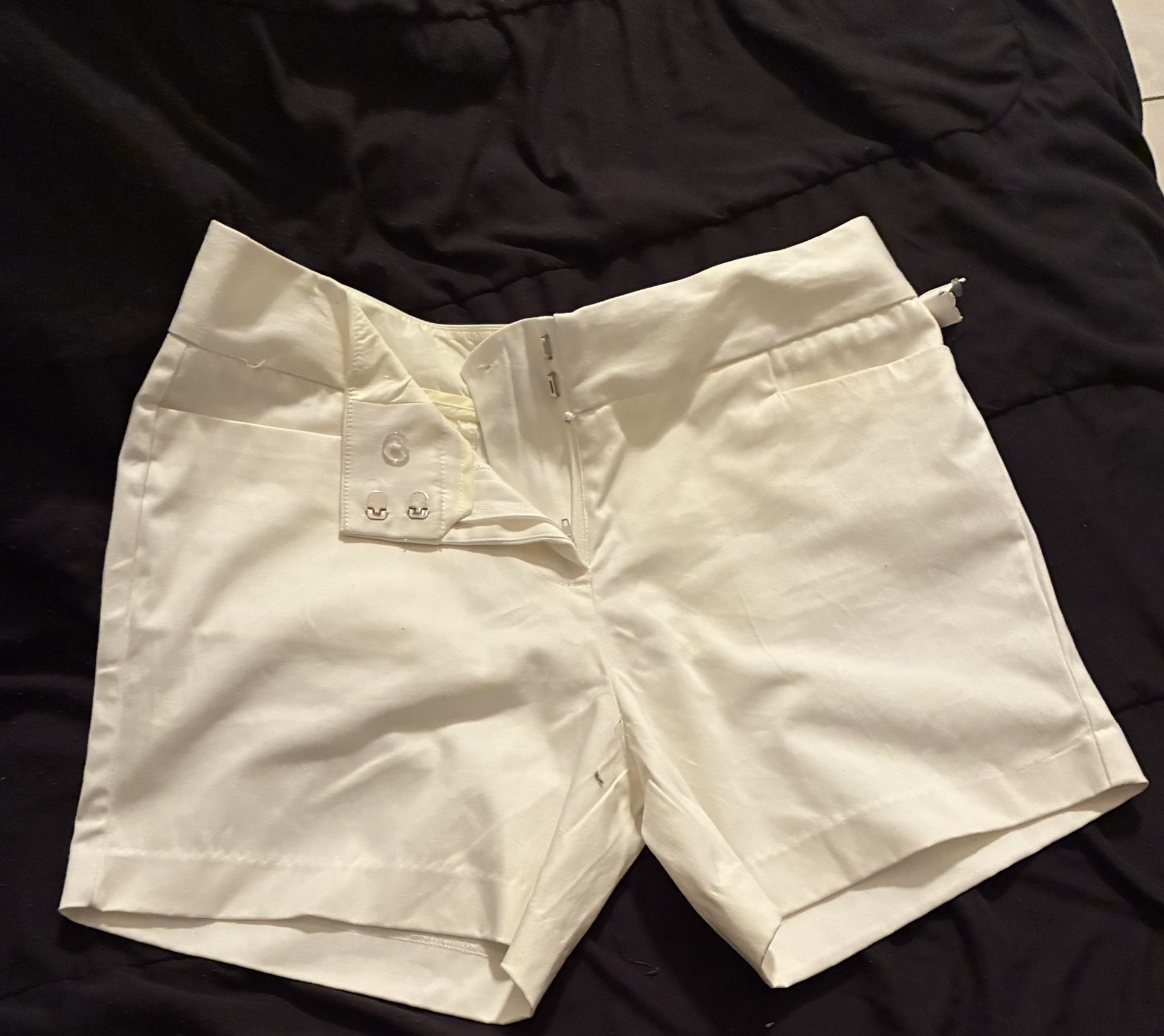 White Shorts