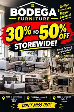 discounts ranging from 30% to 50%