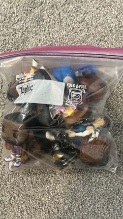 Bag of Funko pops