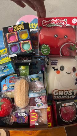 Squishy Toy Bundle Lot Mixed Brands