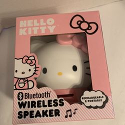 Hello Kitty® Bluetooth® Wireless Speaker - Pink - Rechargable And Portable
