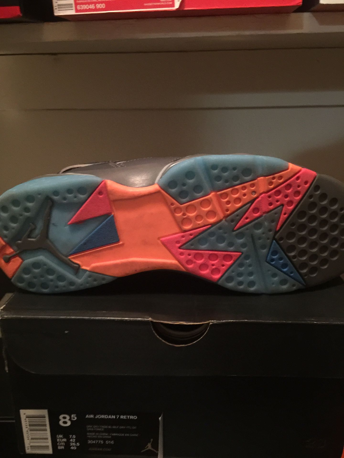 Jordan 7 retro Barcelona Days 8.5