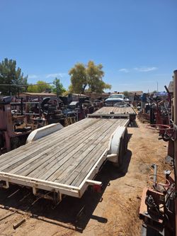Big tex dual axle trailer