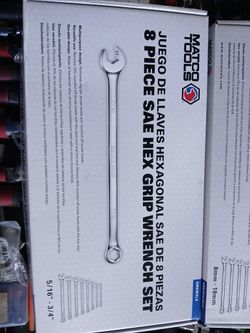Matco New SAE Wrench Set