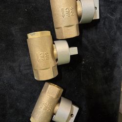 5 Pcs VALENCIA PIPE COMPANY 78-622-01 1" VPC BRONZE IRRIGATION BALL VALVE