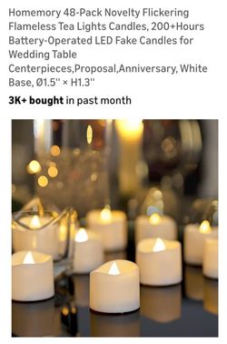 Battery Tea Light Candles