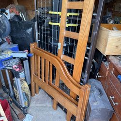 Day bed hardwood Oak Frame