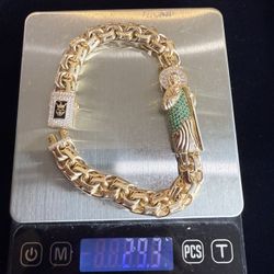 14k San Judas Bracelet 