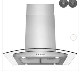 30” Island Range Hood