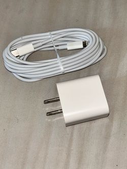 10 ft iPhone charger and portable charger