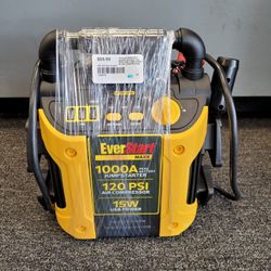 EverStart Maxx Jump Starter & Air Compressor – 1000A, 120 PSI