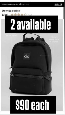 Alo Backpack Unisex
