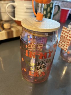 Pumpkin Spice Glasses
