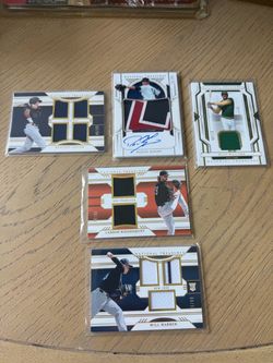2024 National Treasures Lot of 5 Rookie Auto Jersey /99