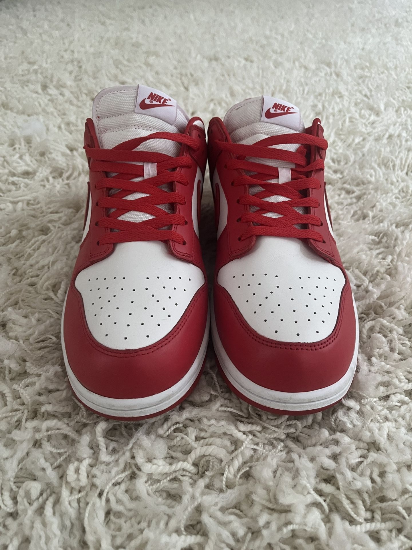 Nike SB Dunk Lows (RED) SIZE US 13