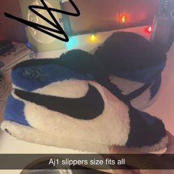 AJ1 Slippers