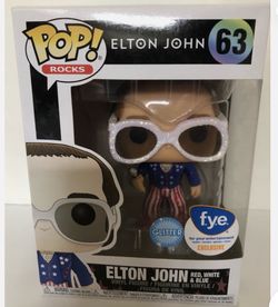 Funko Pop! Rocks - Elton John (Limited Glitter Edition Exclusive) #63