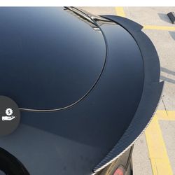 Model Y Carbon Fiber Spoiler Sport Style - Dry Carbon Fiber