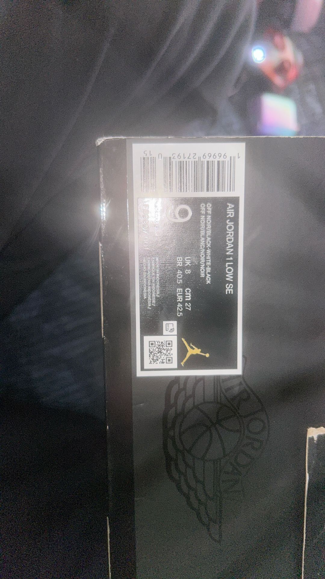 2023 Air Jordan 1 Low SE 'Black Elephant'