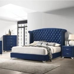 QUEEN BED FRAME + REGULAR MATTRESS +BOXSPRING ☎️1714586,2564