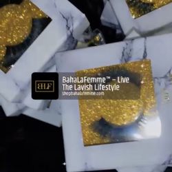 A-Grade 100% Mink Lashes By BaHaLaFemme 