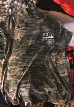 Hollister camo shirt
