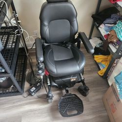 MeritsVision Sport Power Wheelchair ColorRedSideVie  