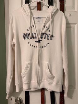 Hollister zip up hoodie