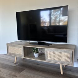 Boho TV Console & Coffee Table Set