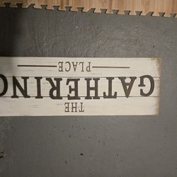 decorative sign