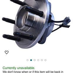 Left And Right Wheel Bearing Assembly’s  Chevy /gmc/cadialac 