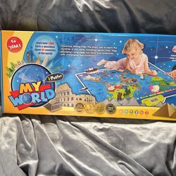 My World I Poster Interactive Talking Map